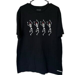 Men’s Converse Danicing Halloween Christmas Hat Skeltons Large